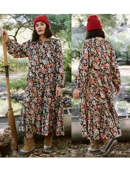 THE GREAT. Dresses & Skirts - The Great. The Pasture Midi Dress Meadow Floral Size 3 Cottagecore